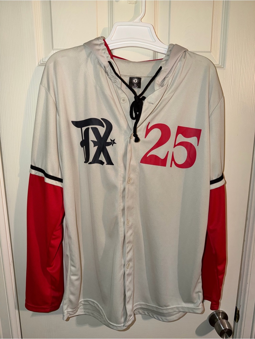 Texas Rangers City Connect Hoodie Jersey - XL